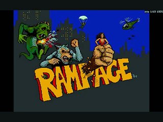 MAME: Rampage (Original Arcade game)