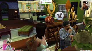 RICHARD AND ROLANDA KISS! | The Sims 4 Part 8