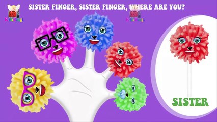 Larva Lollipops Finger Family Song Nursery Rhymes | Nursery Rhymes For Children