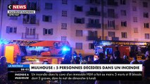 Mulhouse: Un incendie dans un immeuble HLM fait 5 morts, 8 blessés dont 5 graves - Plus de 50 pompiers mobilisés