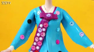 나는왕자의 색시다[나.왕.색]플레이도우 한복 인형옷만들기 디즈니애니메이션 미미인형 barbie인형의 재미있는인형극 어린이채널♡모모TV/모모토이즈