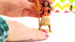 Moana DIY Dresses with Play-Doh! Make Lots of Disney Princess Dresses for Moana and Learn Colors!