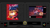 Aladdin (Sega Genesis vs Snes) Side by Side Comparison