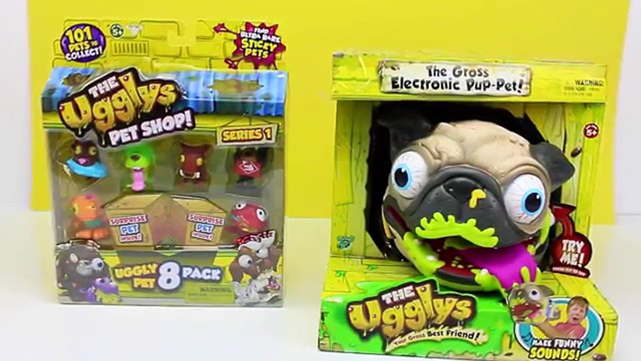 The Ugglys Pug Pup Pet Your Gross Best Friend Pet Shop Moose Toys – Видео  Dailymotion