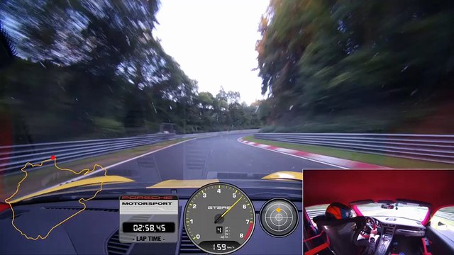 Le tour record du Nürburgring au volant de la Porsche 911 GT2 RS
