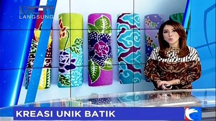 Seni Batik di Atas Kue Bolu dan Payung Cantik