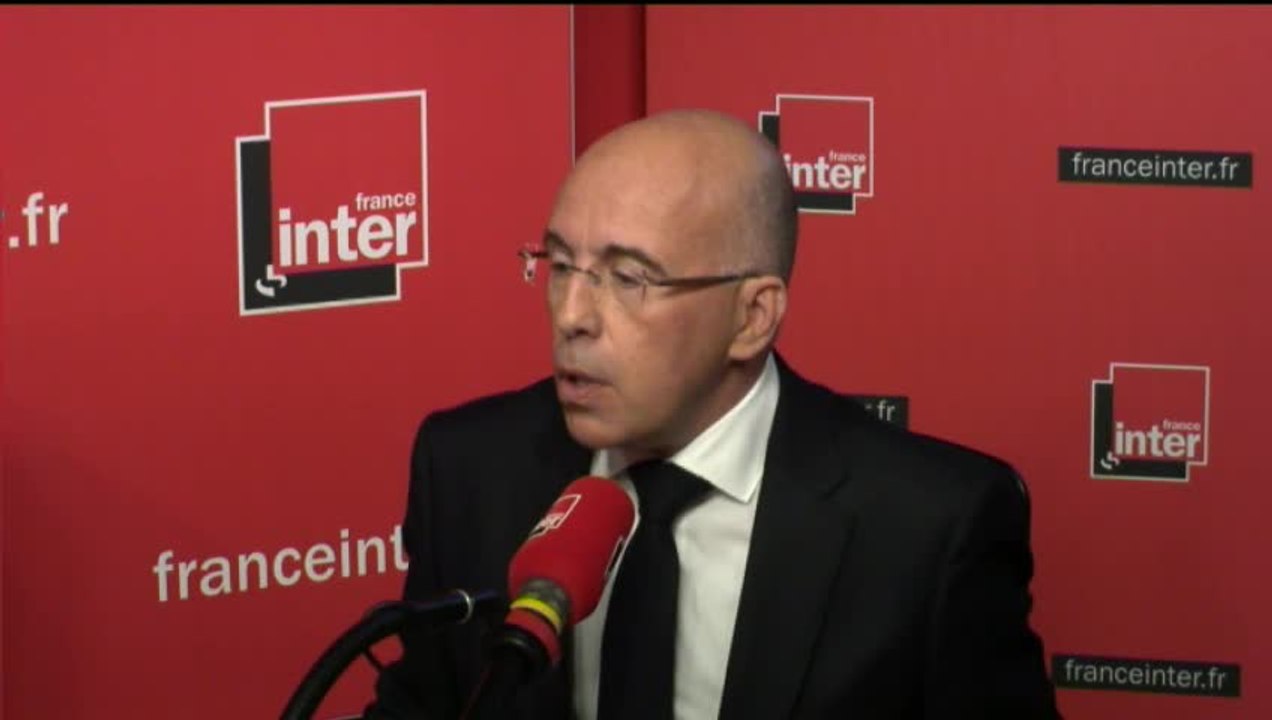 Eric Ciotti au micro de Nicolas Demorand