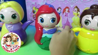 New Disney Princess Tea Party Set with Magical Mermaid Ariel Snow White Rapunzel Belle Tea Party