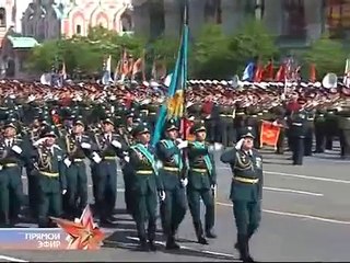 American Soldiers in Russian Military Parade