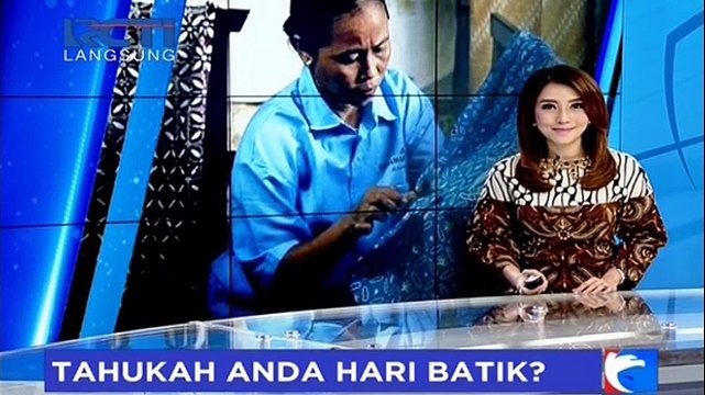 Hari Batik Nasional, Yuk Pakai Batik Hari Ini!