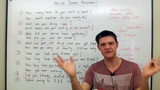 Revise All Tenses - A Quick English Lesson