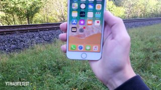 iPhone 8 vs Train