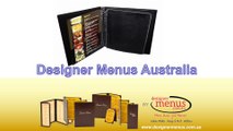 Video of Best Menu Covers Printing Services in Australia