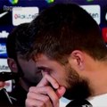Catalogne: le footballeur Gerard Piqué en larmes