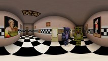 360° Five Nights At Freddys 2 - MANGLE VISION - 360° Minecraft Video