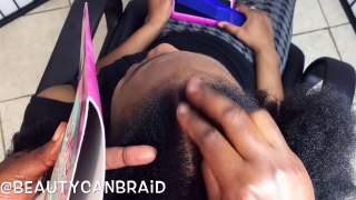 #162. CORNROW WITH WEAVE 101 PART 2