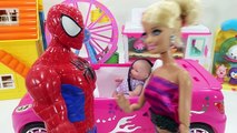 Baby Doll Kongsuni Syringe Doctor & SpiderMan Ambulance Hospital toys 스파이더맨 의사 콩순이와 구급차 병원놀이 뽀로로 장난감