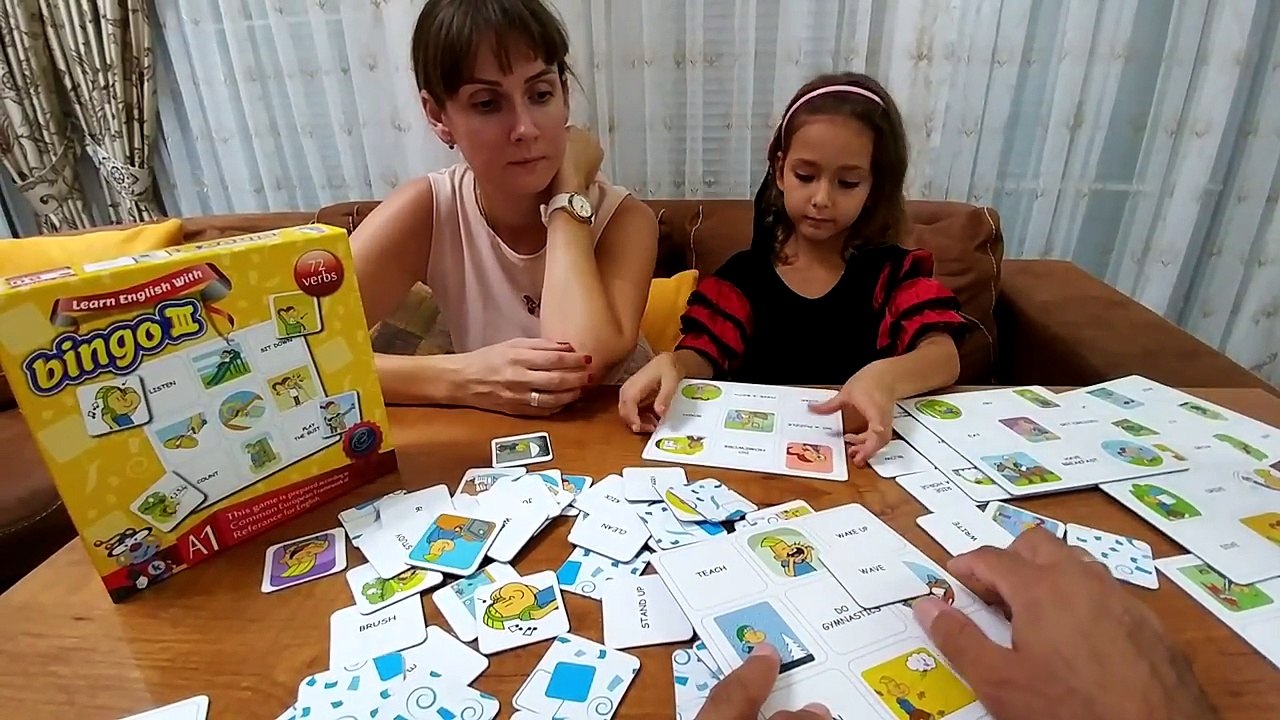 Kırkpabuç Bingo 3 Learn With English , eğlenceli çocuk videosu, oyuncak açımı,  toys unboxing