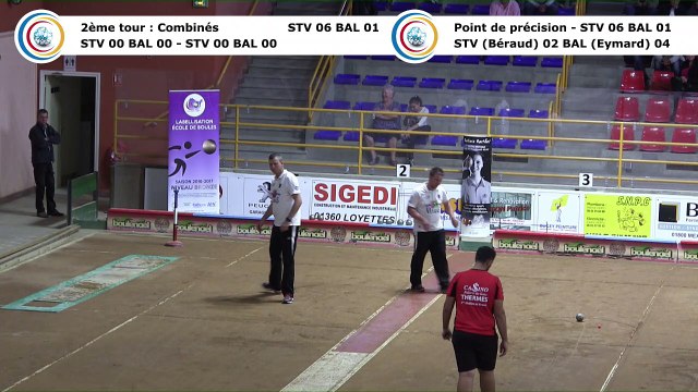 Second tour, point de précision, Club Elite Masculin J1, Saint-Vulbas vs Balaruc-les-Bains, septembre 2017