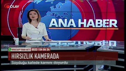 Hırsızlık kamerada (Haber 01 10 2017)
