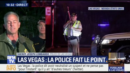 Las Vegas: "Le tireur a été abattu, sa compagne est actuellement interrogée", indique la police