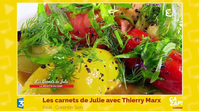 Carinne Teyssandier fait griller du pain sur une montgolfière - ZAPPING CUISINE DU 12_09_2017-sVzlODfFm3I