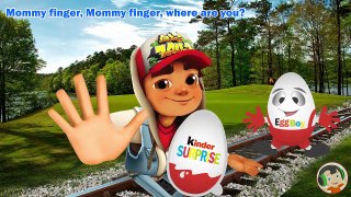 Shiva Baby Crying and Subway Surfer Learn Colors Colorful Thomas the Train Finger Family
