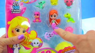 The Little Mermaid and Barbie Swim in Pool of Splashlings + Surprise Fizzy Egg