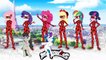 My Little Pony Equestria Girls Mane 6 Transforms into Miraculous Ladybug and Cat Noir