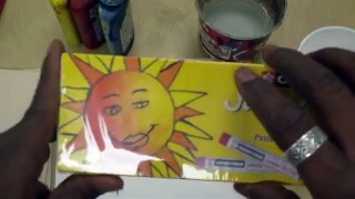 Art Lessons for Kids: Van Gogh Sunflowers pt 1
