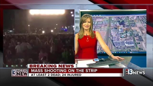 Officer-duty officer injured in Las Vegas shooting