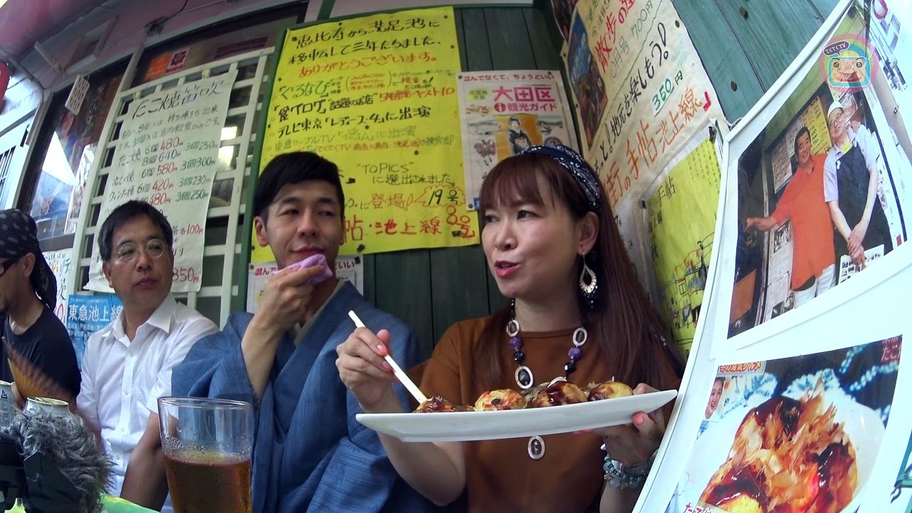 てくてくTV　街の声は街で聞け！！Vol.44　大門裕子　篠崎月美　石井 健蔵（渋谷川ルネッサンス） in洗足池　たこ焼笛吹中盤