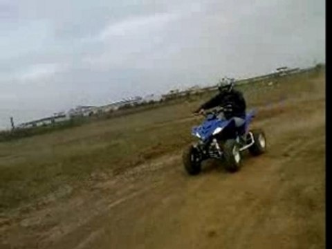 Travers en quad yamaha 350 raptor