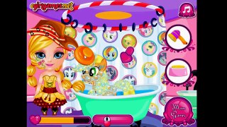 Baby Barbie My Little Pony Fluttershy, Pinkie Pie, Applejack, Rainbow Dash, Rarity, Twilight