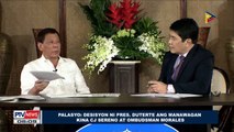 Palasyo: Desisyon ni Pangulong Duterte ang manawagan kina CJ Sereno at Ombudsman Morales