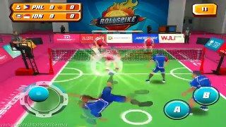 Roll Spike Sepak Takraw - Android Gameplay - HD Playthrough