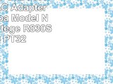 Toshiba 19V 342A 65W Original AC Adapter For Toshiba Model Numbers Portege R830ST8300