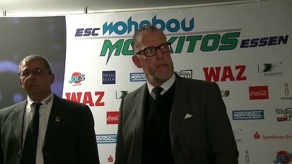 Spielabbruch, Schiedsrichter und fehlende Schweigeminute: Essens Trainer Frank Gentges kritisiert den DEB