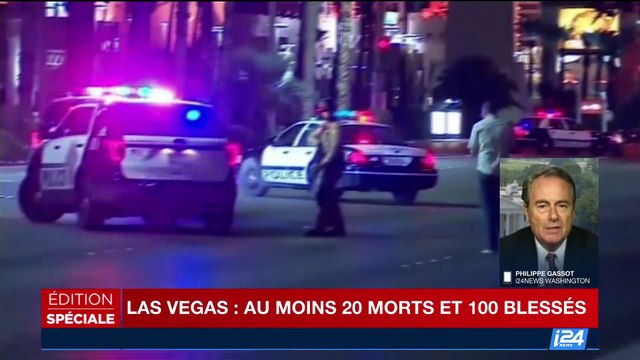 Fusillade au Mandalay Bay à Las Vegas: au moins 20 morts et 100 blessés