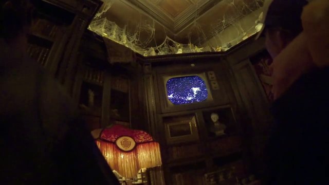 Tower of Terror On Ride Low Light POV Hollywood Studios Walt Disney World