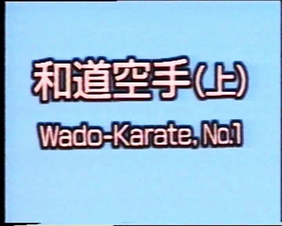 The Essence of Wado Ryu Karate No.1