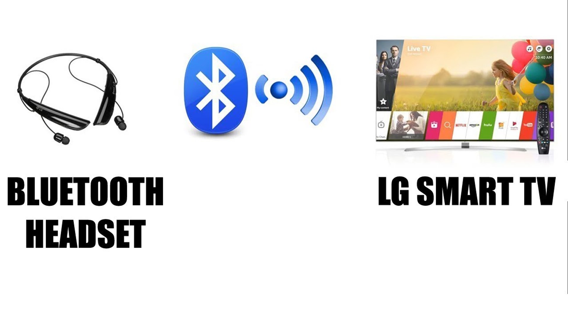 How To Connect A Bluetooth Headset Headphone With Lg Smart Tv Uhd 4k Video Xolent Productions Video Dailymotion