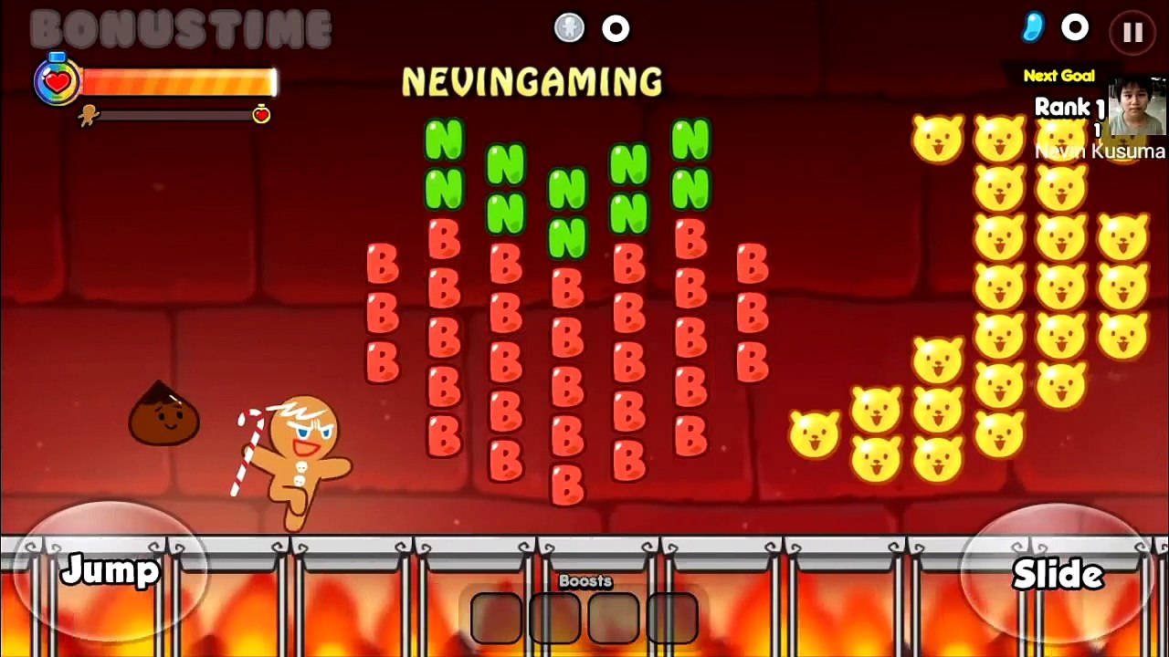 Lets Play COOKIE RUN Android Line Game ( Nevin Gaming )