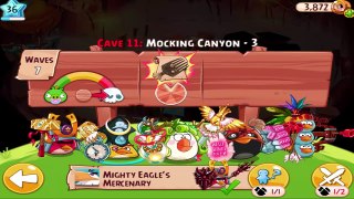 Angry Birds Epic: Part-44 Gameplay Chronicle Cave 11: Mocking Canyon 1-4 (iOS, Android)