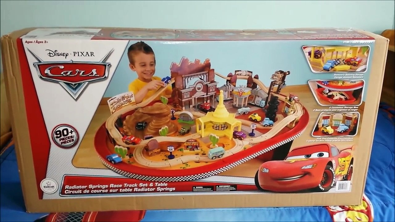 radiator springs wooden playset