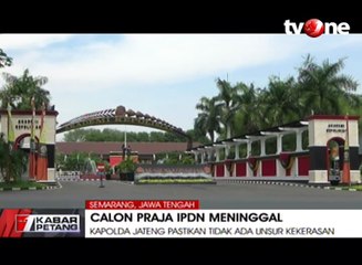 Calon Praja IPDN Meninggal, Tidak Ditemukan Unsur Kekerasan