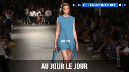 Milan Fashion Week Spring/Summer 2018 - Au Jour Le Jour | FashionTV