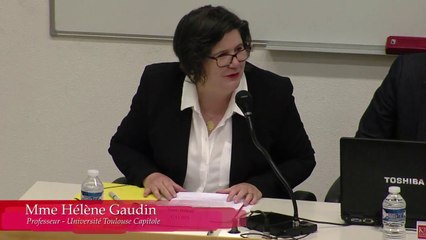 02 - "L’article 50 TUE, retrait et/ou sécession ?", Hélène Gaudin, Professeur à l’Université Toulouse 1 Capitole