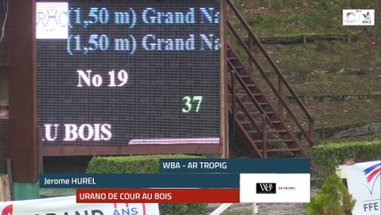 GN2017 | Etape 1 - Royan | Pro Elite Grand Prix (1,50 m) | Jerome HUREL | URANO DE COUR AU BOIS