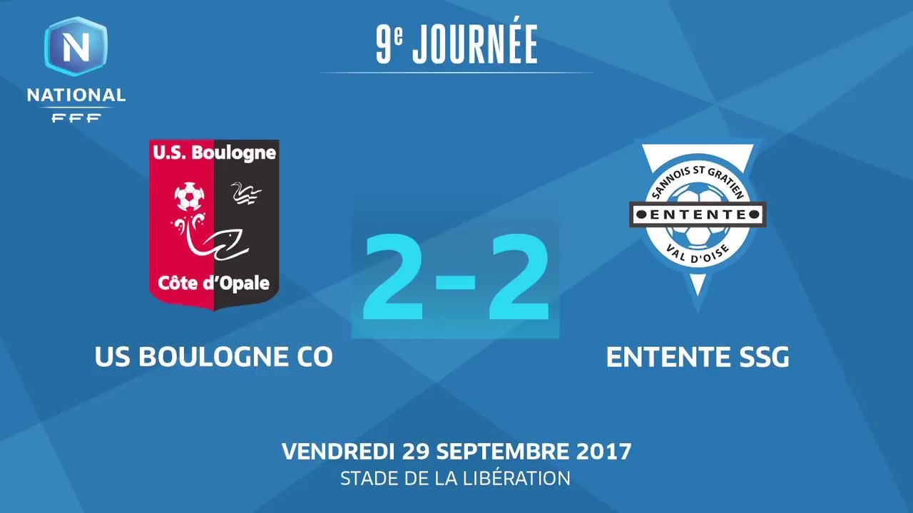 J9 - US Boulogne CO – Entente SSG (2-0), le résumé